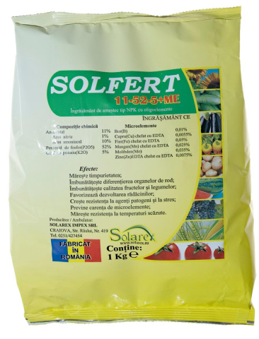 Ingrasaminte - Solfert 11-52-5+ME 1KG