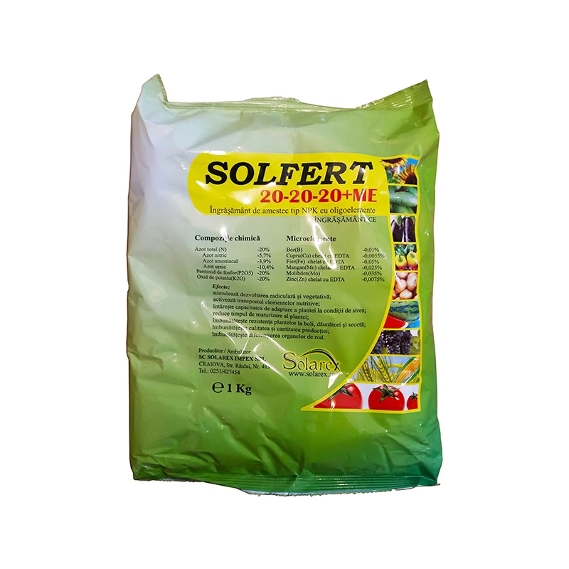Ingrasaminte - Solfert 20-20-20+ME 1Kg