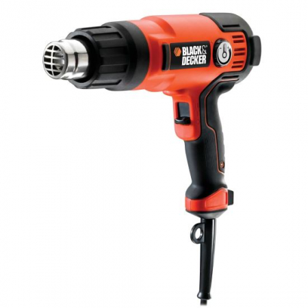 Unelte & Bricolaj - Suflanta cu aer cald Black&Decker, KX2200K, 2200W, 8 accesorii