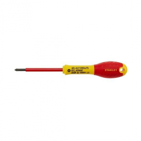 Unelte & Bricolaj - Surubelnita Stanley FatMax, PZ0 x 75 mm, izolata 1000 V