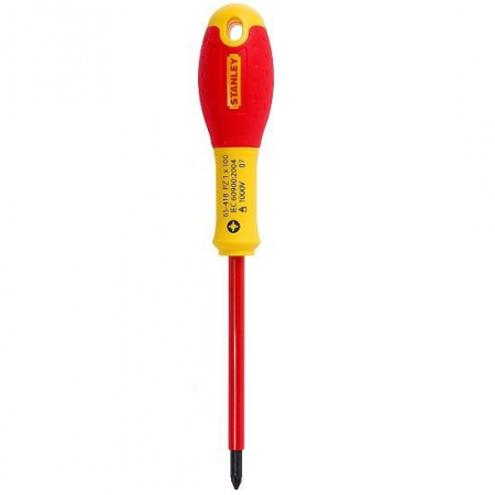 Unelte & Bricolaj - Surubelnita Stanley FatMax, PZ1 x 100 mm, izolata 1000 V