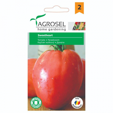 Seminte de tomate nedeterminate - Tomate Sweetheart 