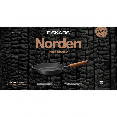 Tigaie din fonta Fiskars Norden, Ø 26 cm [2]