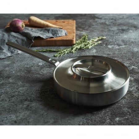 Tigaie din inox pentru sote Fiskars Norden, Ø 26 cm [2]