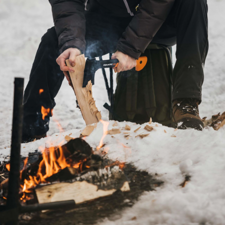 Topor pentru camping Fiskars X7, XS, 385 mm, 640 g [4]