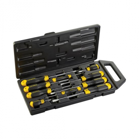 Surubelnite si seturi de surubelnite - Trusa 10 surubelnite Stanley CushionGrip
