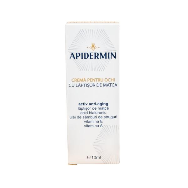 APIDERMIN CREMA PENTRU OCHI COMPLEX ANTIAGING 10ML [1]