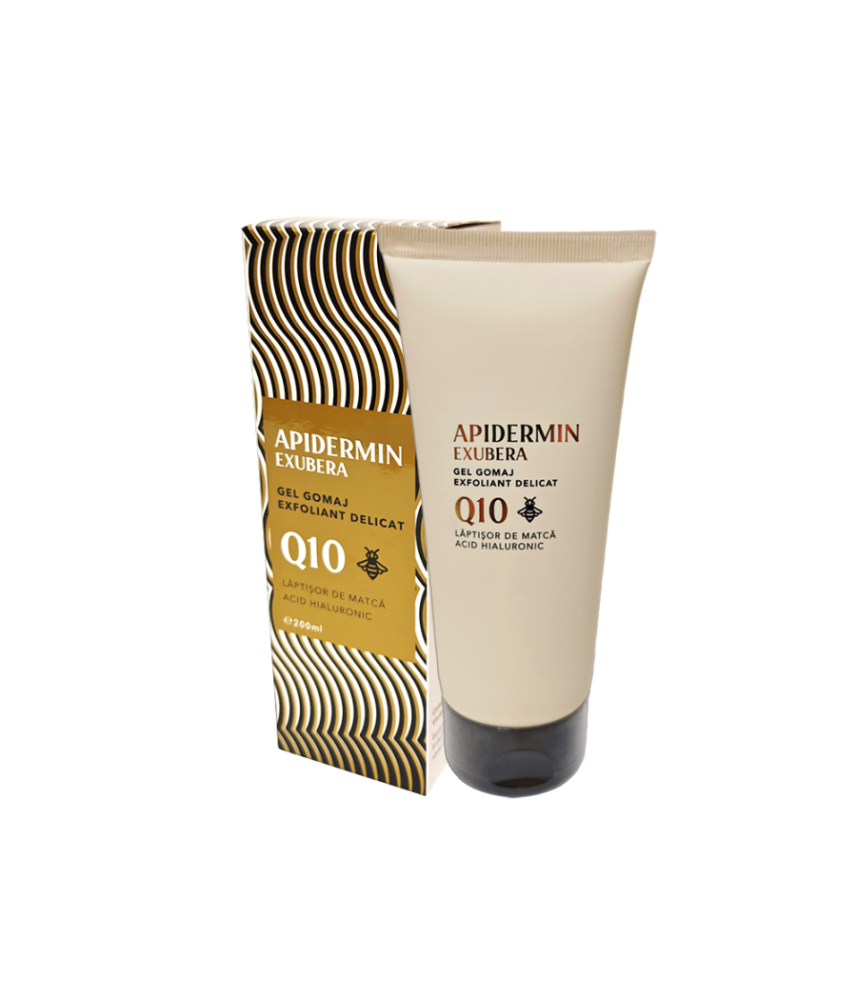 CREMA APIDERMIN EXUBERA GEL GOMAJ EXFOLIANT 200ML [5]