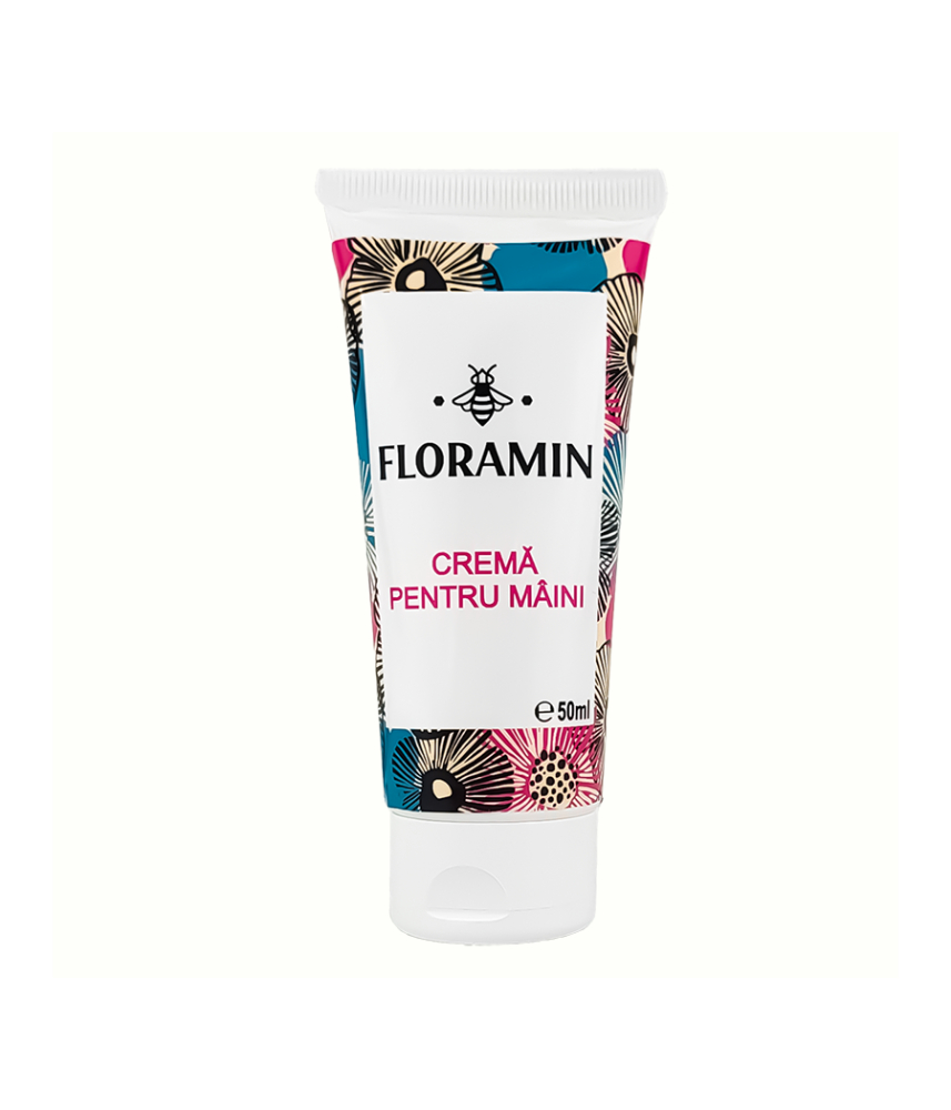 FLORAMIN CREMA DE MAINI MIERE SI MUSETEL 50 ML [1]