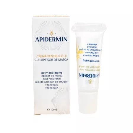 APIDERMIN CREMA PENTRU OCHI COMPLEX ANTIAGING 10ML [1]