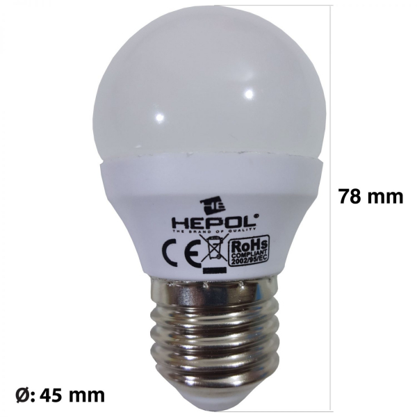 BEC LED E27/E14 5W  HEPOL [2]