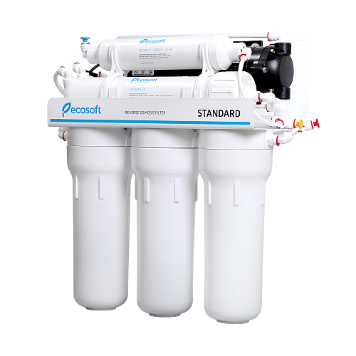 Purificator apa cu osmoza inversa Ecosoft in 5 trepte si pompa booster [4]