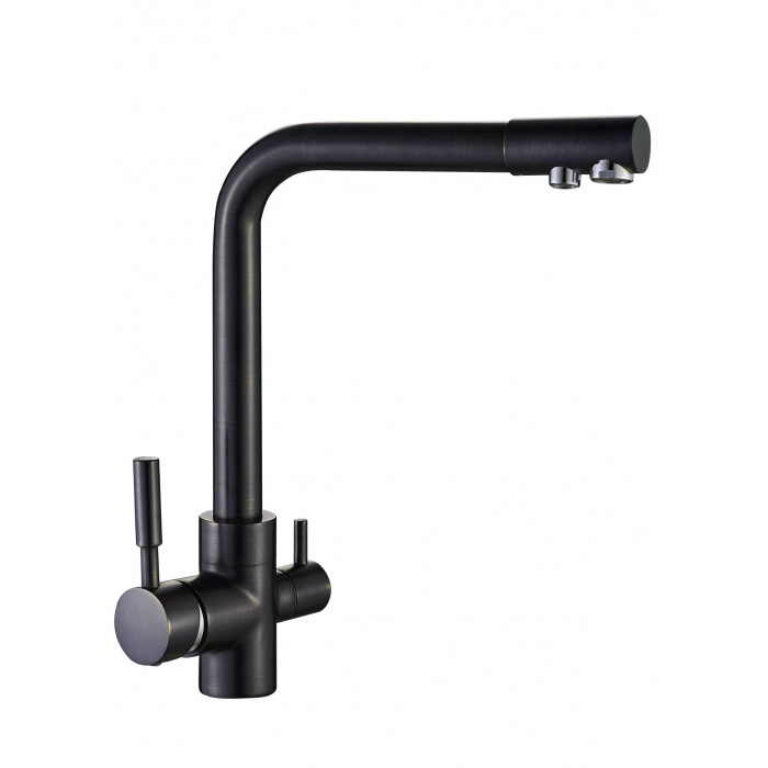 Baterie cu 3 cai Krausen finisaj Negru mat 202BL [3]