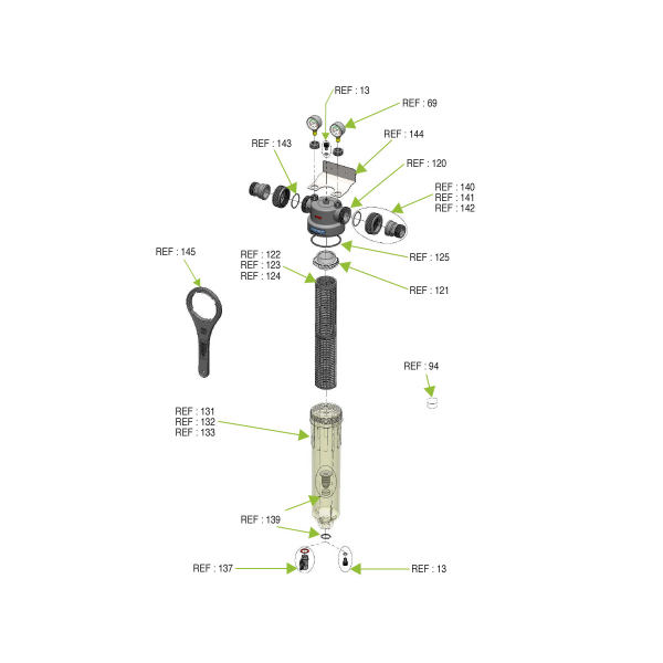 Filtru Centrifugal Cintropur NW400 1 1/2"(FWCCNW400) [3]
