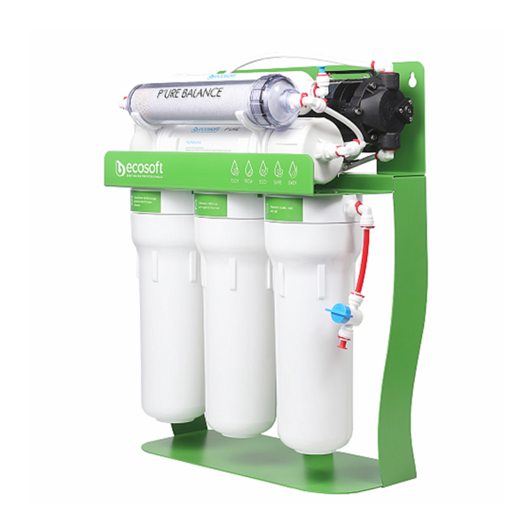 Purificator cu osmoza inversa cu pompa booster  si cadru metalic Ecosoft P'URE Balance [3]