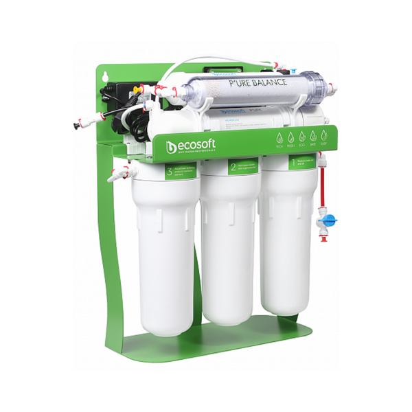 Purificator cu osmoza inversa cu pompa booster  si cadru metalic Ecosoft P'URE Balance [2]
