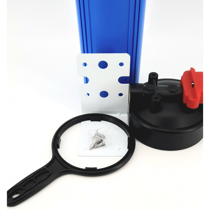 Set carcasa  BigBlue 20" Waterline  cu suport si cheie de strangere si supapa de aerisire  [3]