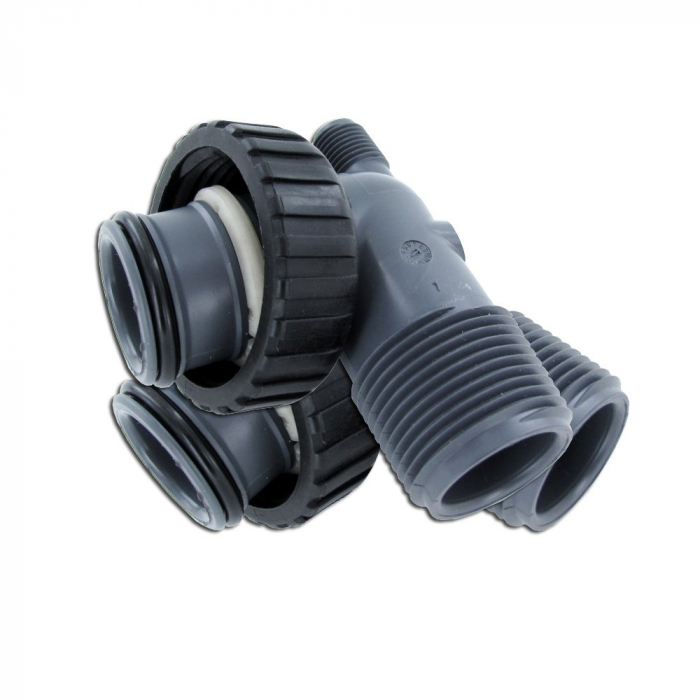 Set conectori cot PVC Clack 1" V3007-16 [2]