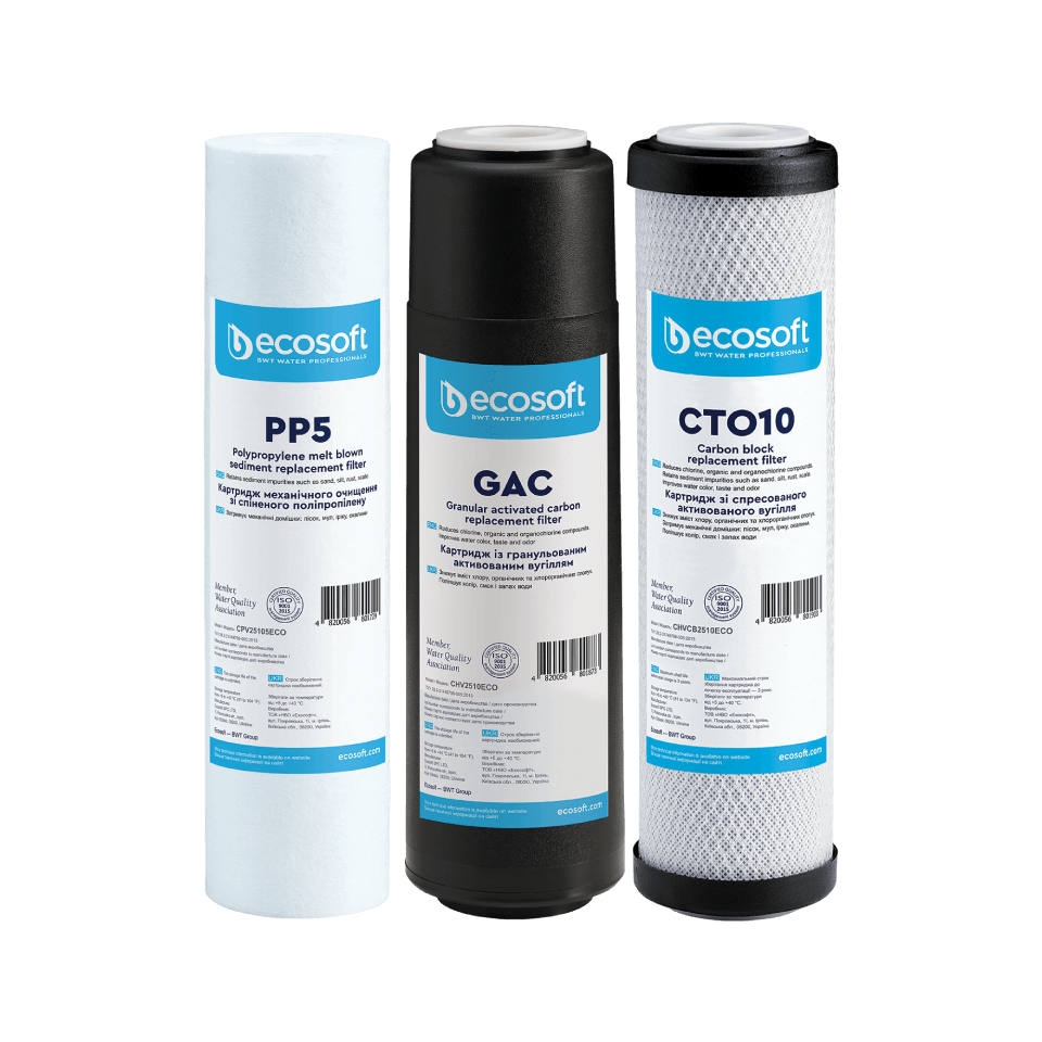 Set filtre de schimb Advance Ecosoft 1-2-3 pentru sisteme de filtrare [2]