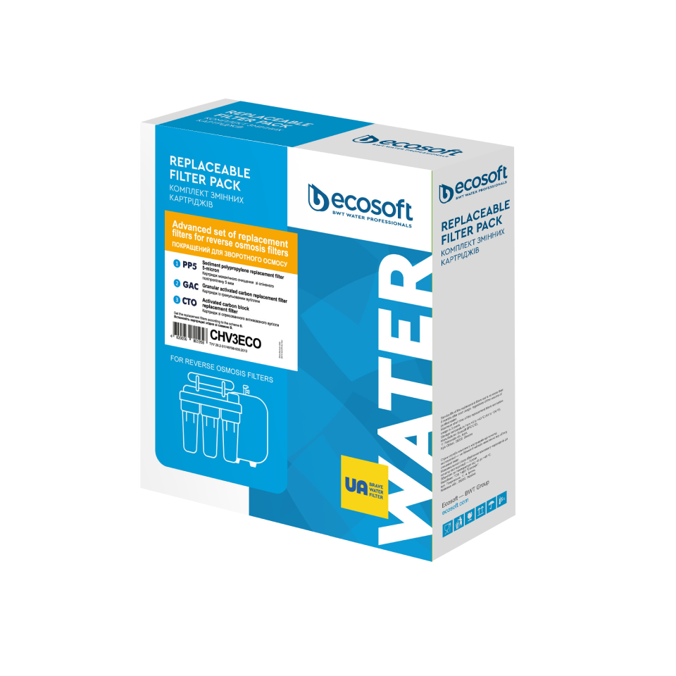 Set filtre de schimb Advance Ecosoft 1-2-3 pentru sisteme de filtrare [3]