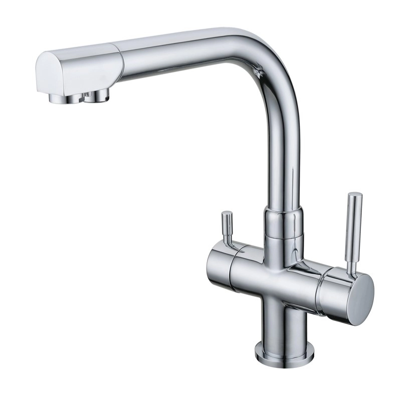 Baterie cu 3 cai Waterline finisaj Cromat sau Nichel satinat 3KSA1 [0]