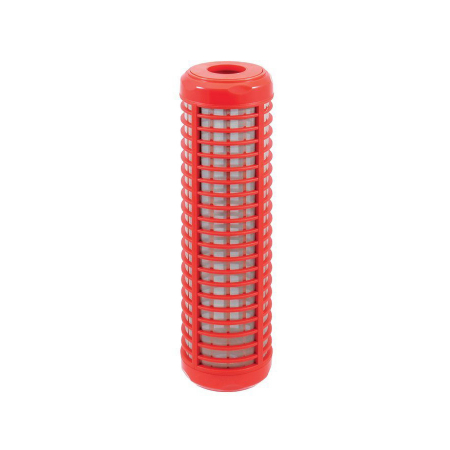Cartuse clasice 10" - Cartus filtrant lavabil 10" cu sita din inox pentru apa calda CHRX 60 microni