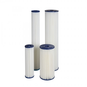 Cartus filtrant lavabil din poliester plisat 20" - Long Aquafilter FCCEL-L [1]