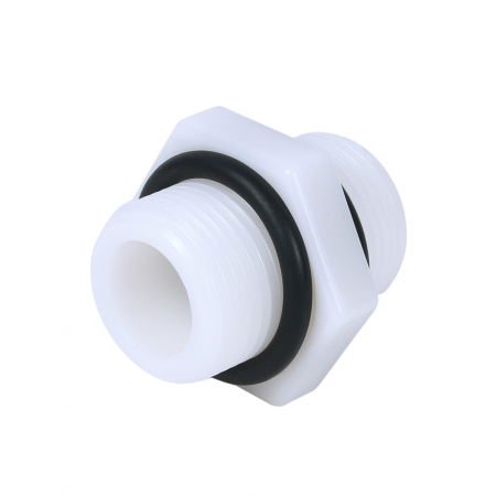 Conectori si fitinguri - Conector niplu filet exterior cu oring pentru conectarea filtrelor