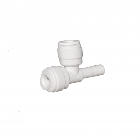 Conectori si fitinguri - Conector Teu 1/4"-1/4" Quick -1/4" Stem lateral