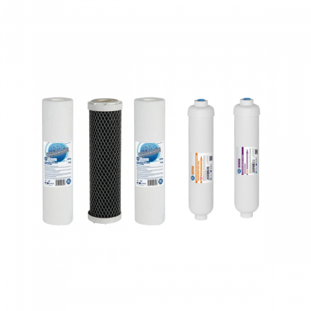 Seturi de cartuse - Set 5 filtre de schimb purificator cu osmoza RO6-CRT