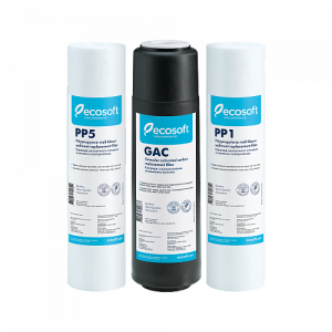 Set filtre de schimb standard Ecosoft 1-2-3 pentru sisteme de filtrare [2]