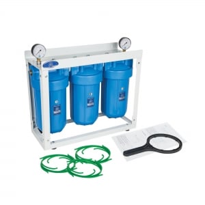 Sisteme duplex / triplex - Sistem de filtrare apa Big Blue 10" triplex HHBB10B