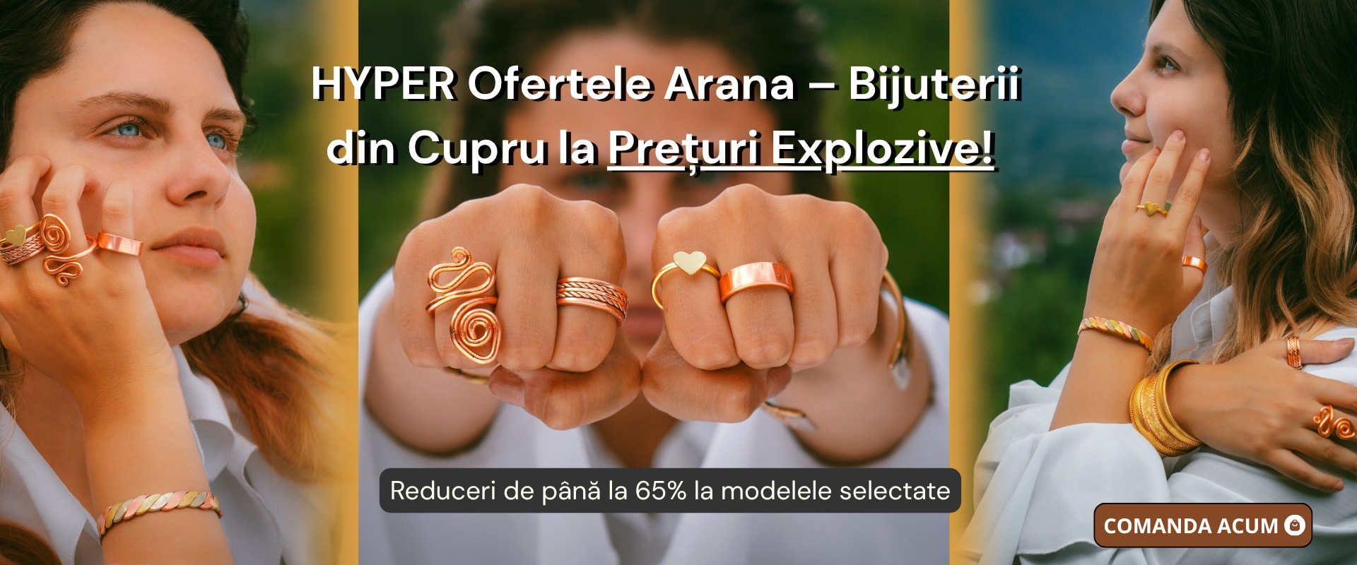Bijuterii din cupru la preturi explozive