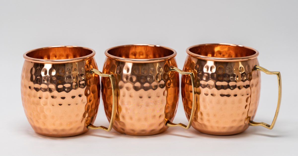 oldschool copper mug
