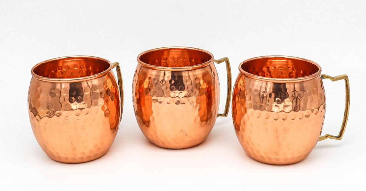 oldschool copper mug