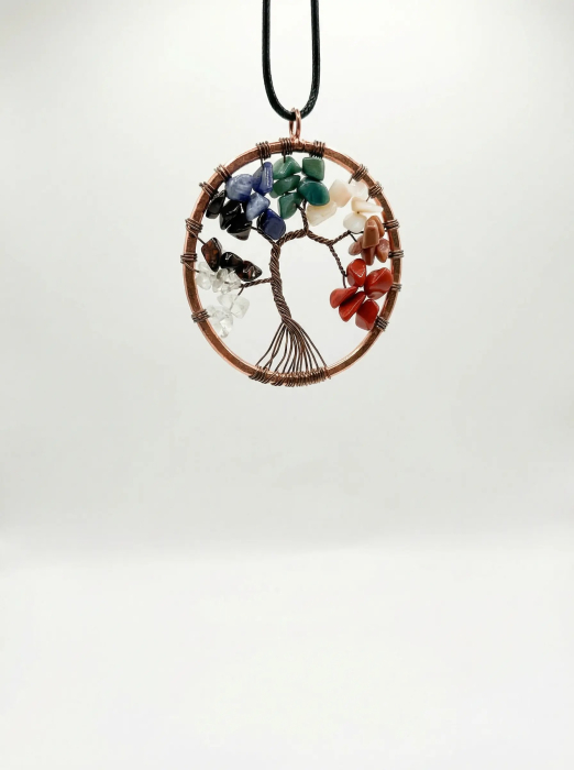 Pandantiv din cupru Arborele Vieții [5]