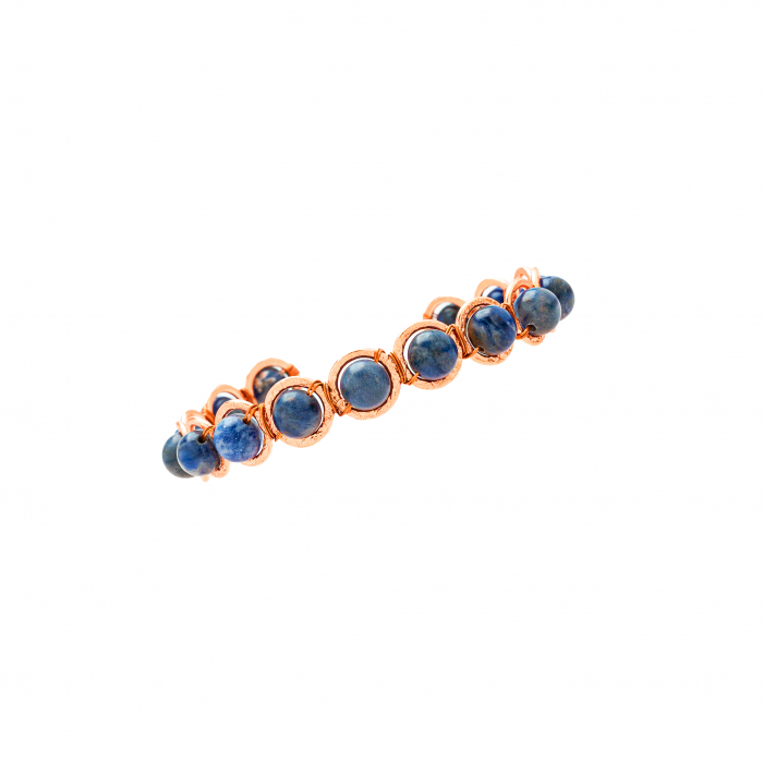 Bratara din cupru Blue Orbit [3]