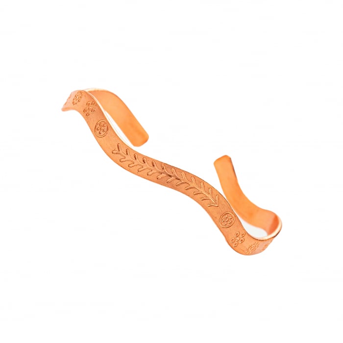 Waves copper bracelet [2]