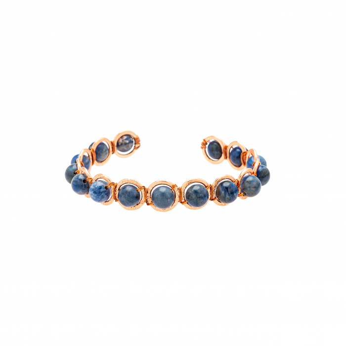 Bratara din cupru Blue Orbit [1]
