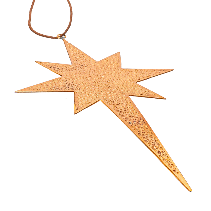 Stea decorativă din cupru [3]