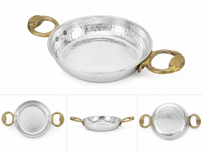 Tigaie Premium din Cupru Placată cu Staniu 16 cm [2]