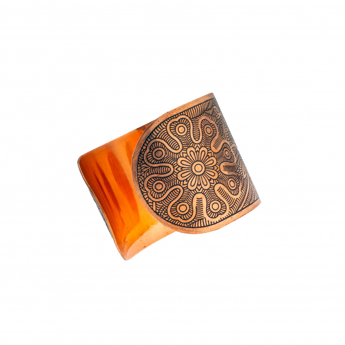 Bratara din cupru Mandala [4]