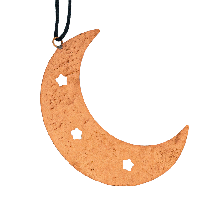 Réz dísz – Fenyő / Tűlevelű / Hold / Csillag [2]