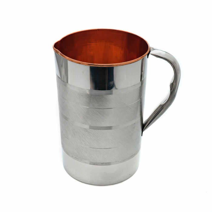 Carafa din cupru Diamond Silver [4]