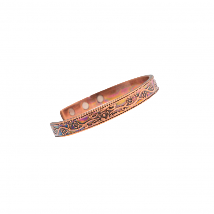 Copper bracelet Flower II [3]