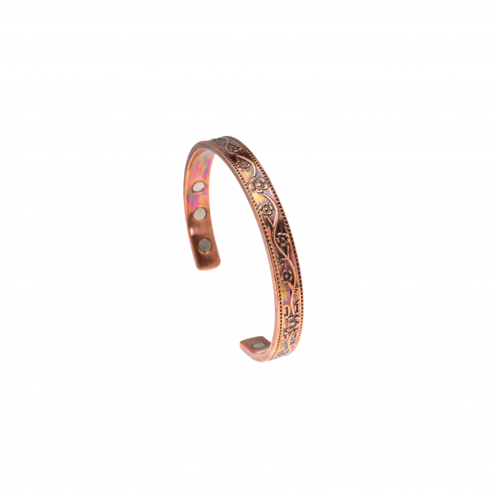 Copper bracelet Flower II [2]