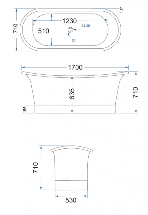 Royal copper bathtub [2]