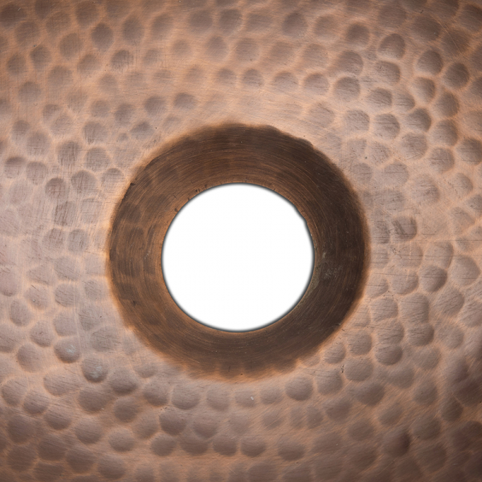 Oval copper sink [3]
