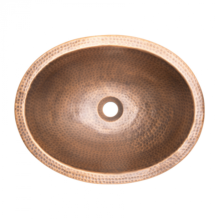 Oval copper sink [2]