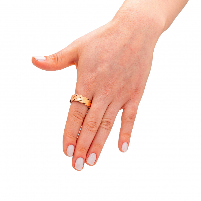 Braided Copper Ring [5]